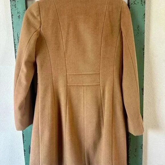 Anne Klein Notch Collar Wool Coat Size OP. - Picture 7 of 9